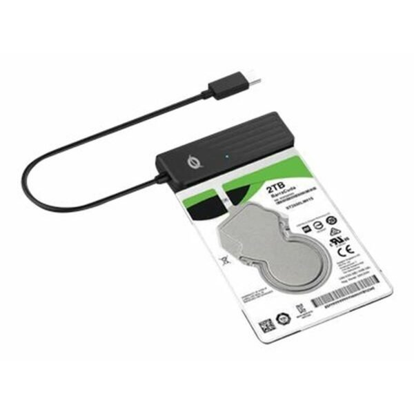 Adaptador USB a SATA para Disco Duro Conceptronic ABBY02B 2,5" - Imagen 3