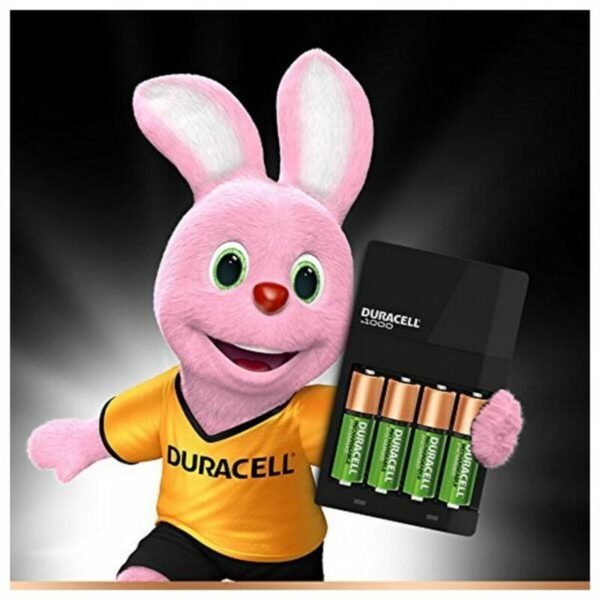 Cargador + Pilas Recargables DURACELL CEF14 2 x AA + 2 x AAA HR06/HR03 1300 mAh (1 unidad) - Imagen 6